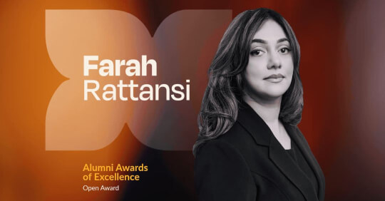 2026 AAE Open Award: Dr. Farah Rattansi